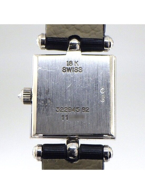 Van Cleef & Arpels Watch Fantasy Carre Diamond Bezel Index Lug Square White main image 9